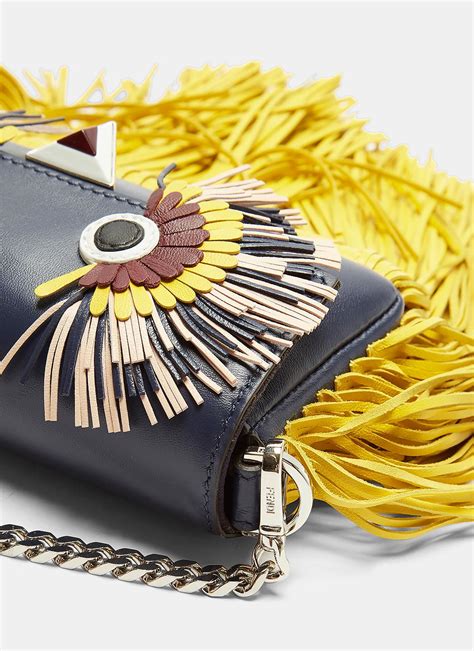 fendi micro baguette fringe owl|Fendi designer handbags.